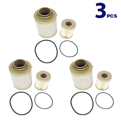 3X Fuel Filter for Ford F Series 6.0L Powerstroke Turbo Diesel (2003–2007) FD4616