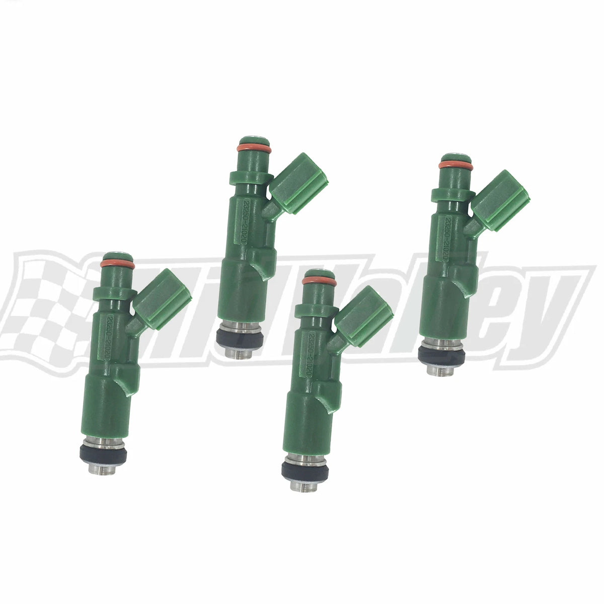 Set of 4 Fuel Injectors for Toyota Prius, Scion xA, xB, Echo (2001–2009) 23250-21020