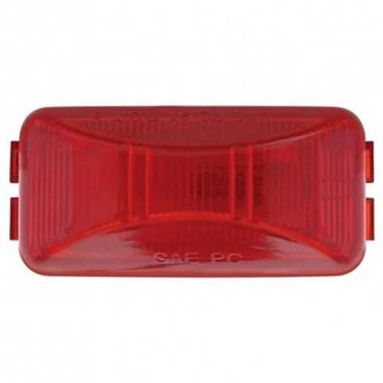 Rectangular Clearance Marker Utility Light for United Pacific (Red Lens)