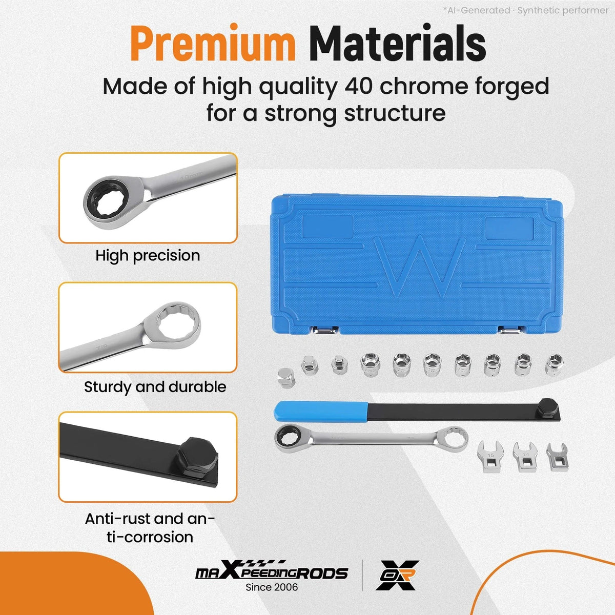 15-Piece Serpentine Belt Tool Set for Universal Applications