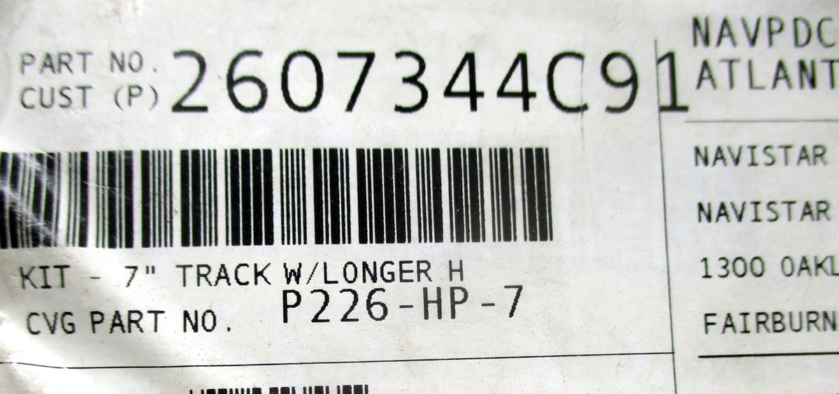 Seat Slide Track Adjuster Kit for International ProStar 7600 (2004–2017)