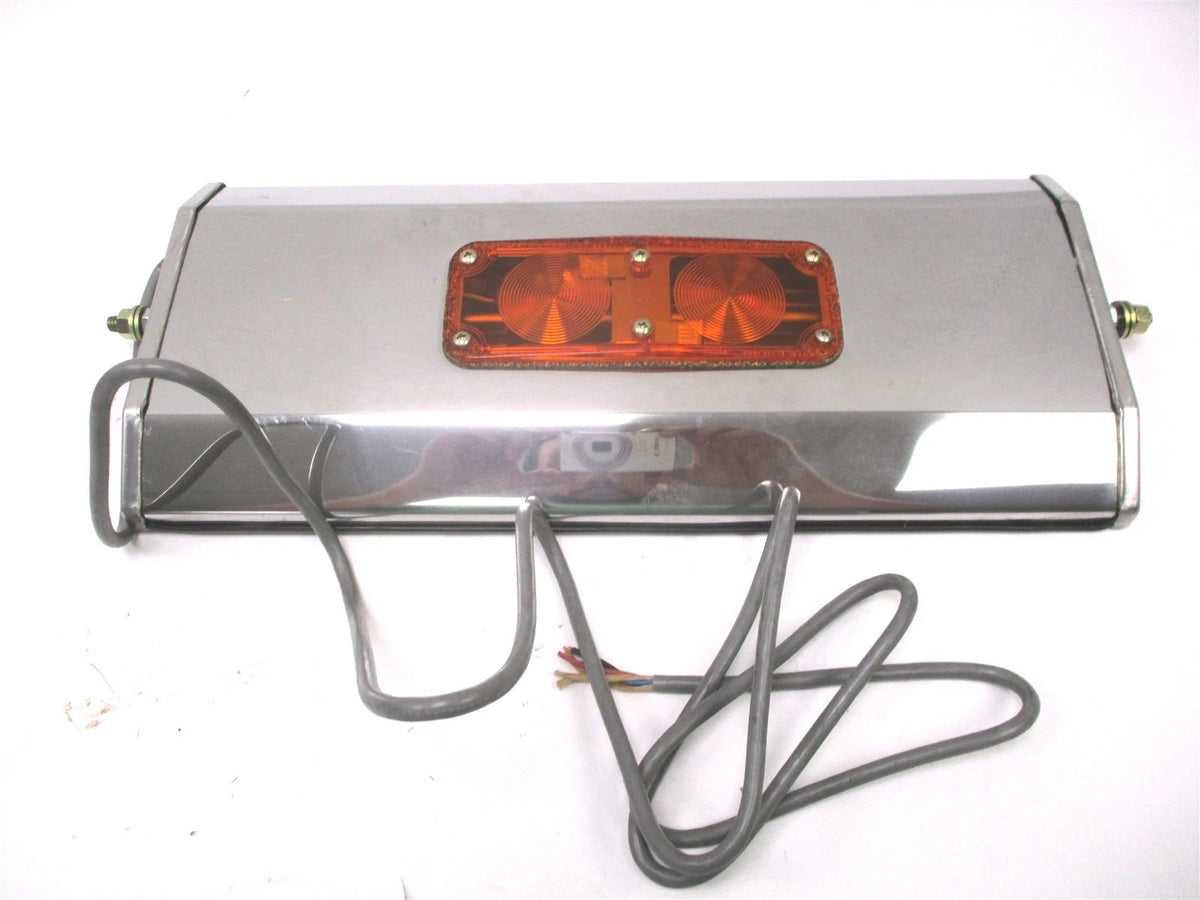 Heated West Coast Style Mirror for SH916SL (7" x 16", Stainless, LED)