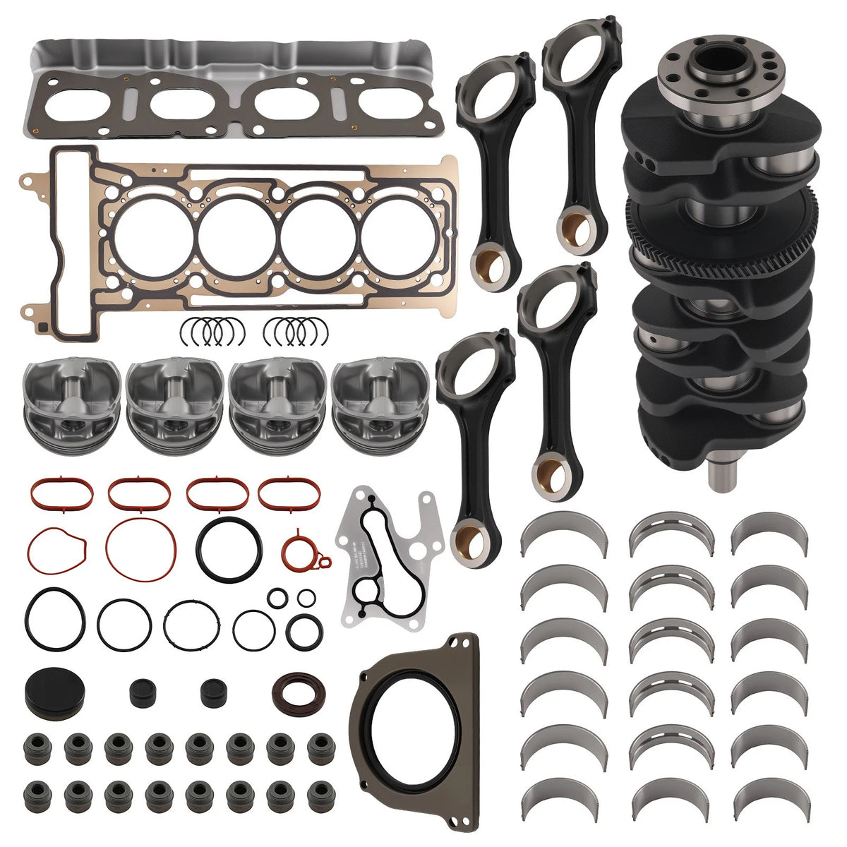 Engine Rebuild Overhaul Kit for Mercedes-Benz M274 2.0L (2013–2020)