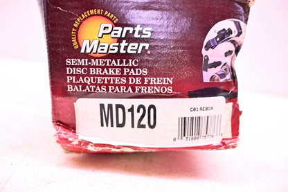 Brake Pad Kit for Parts Master MD120 (NOS)