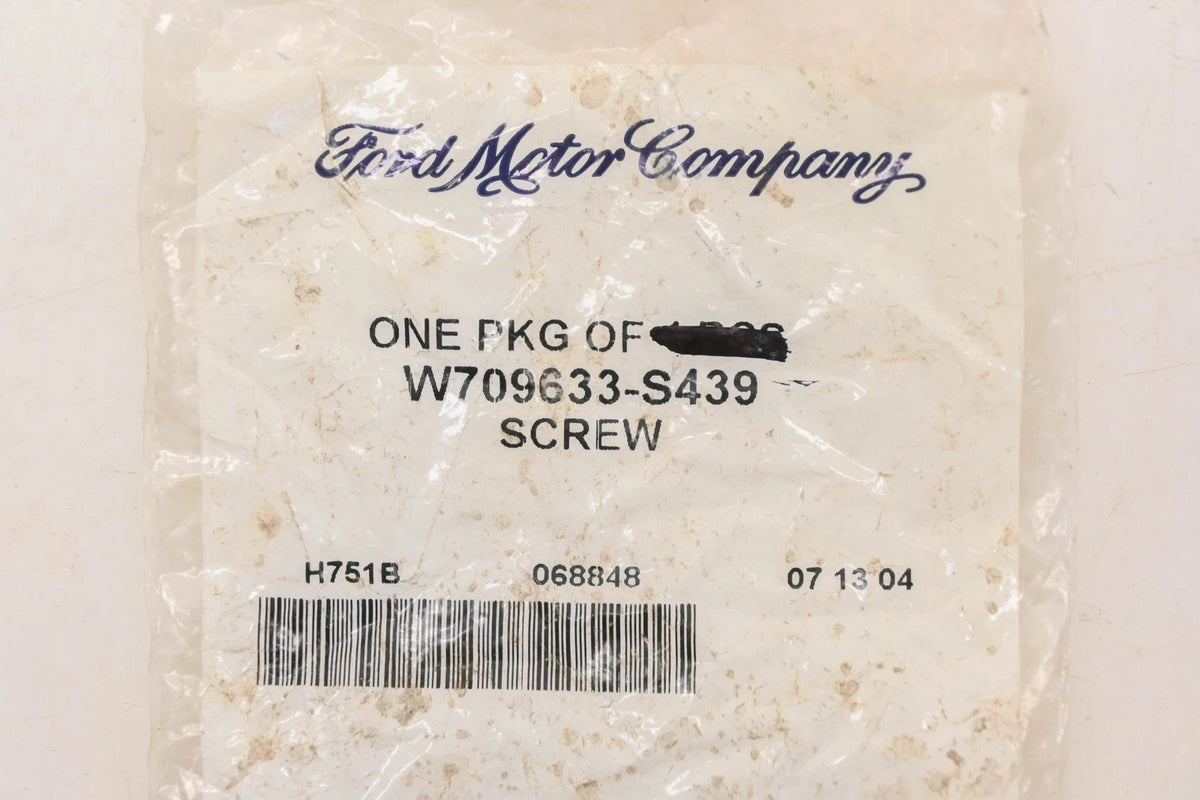 Support Bracket Bolt with Washer for Ford (W709633-S439)