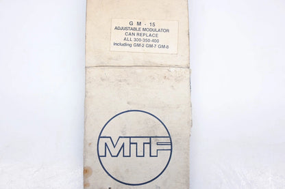 MTF GM-15 Adjustable Vacuum Modulator for GM Vehicles (NOS)