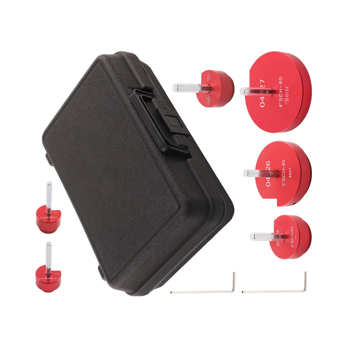6 Sizes PVC Pipe Reamer Kit for Standard Drills (PPR75)