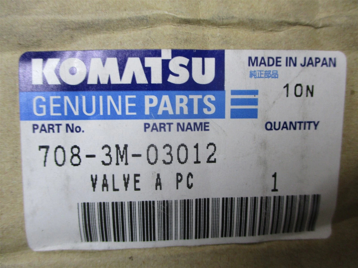 Valve Assembly for Komatsu PC160 (708-3M-03012)