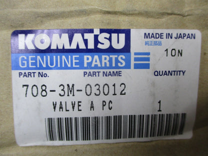 Valve Assembly for Komatsu PC160 (708-3M-03012)
