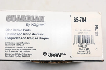 Disc Brake Pad Kit for Wagner (65-704, SGD704M)