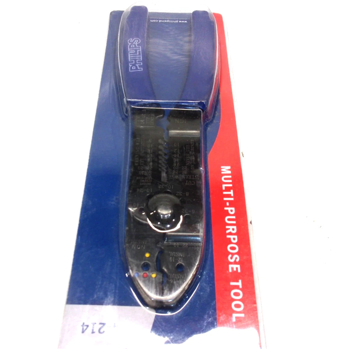 4X Wire Stripping and Crimping Tool for Phillips (22-10 Gauge)