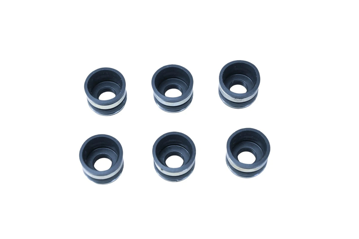 Set of 6 Intake Valve Stem Seals for Ford (E6DZ-6571-D)