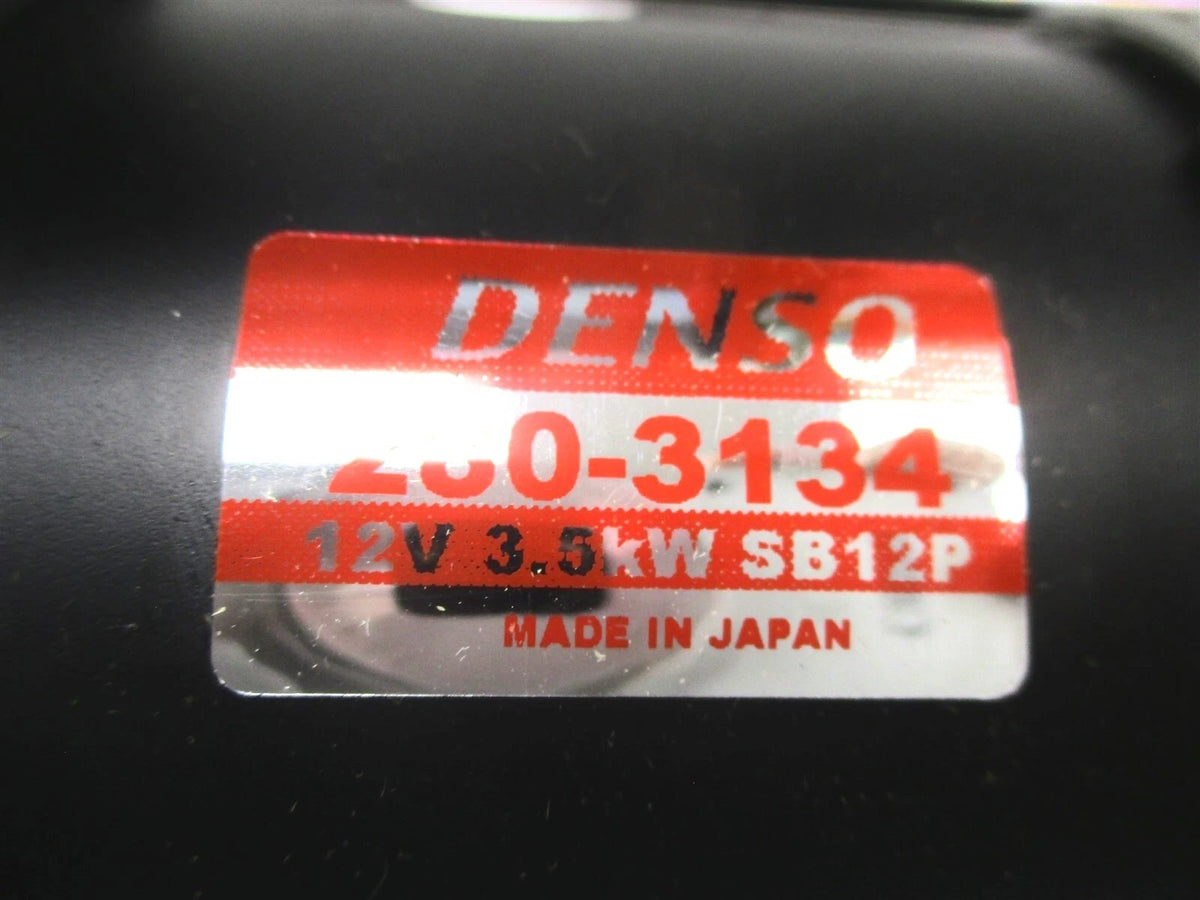 Reman Denso 12V Starter CW Rotation 3.5 KW for