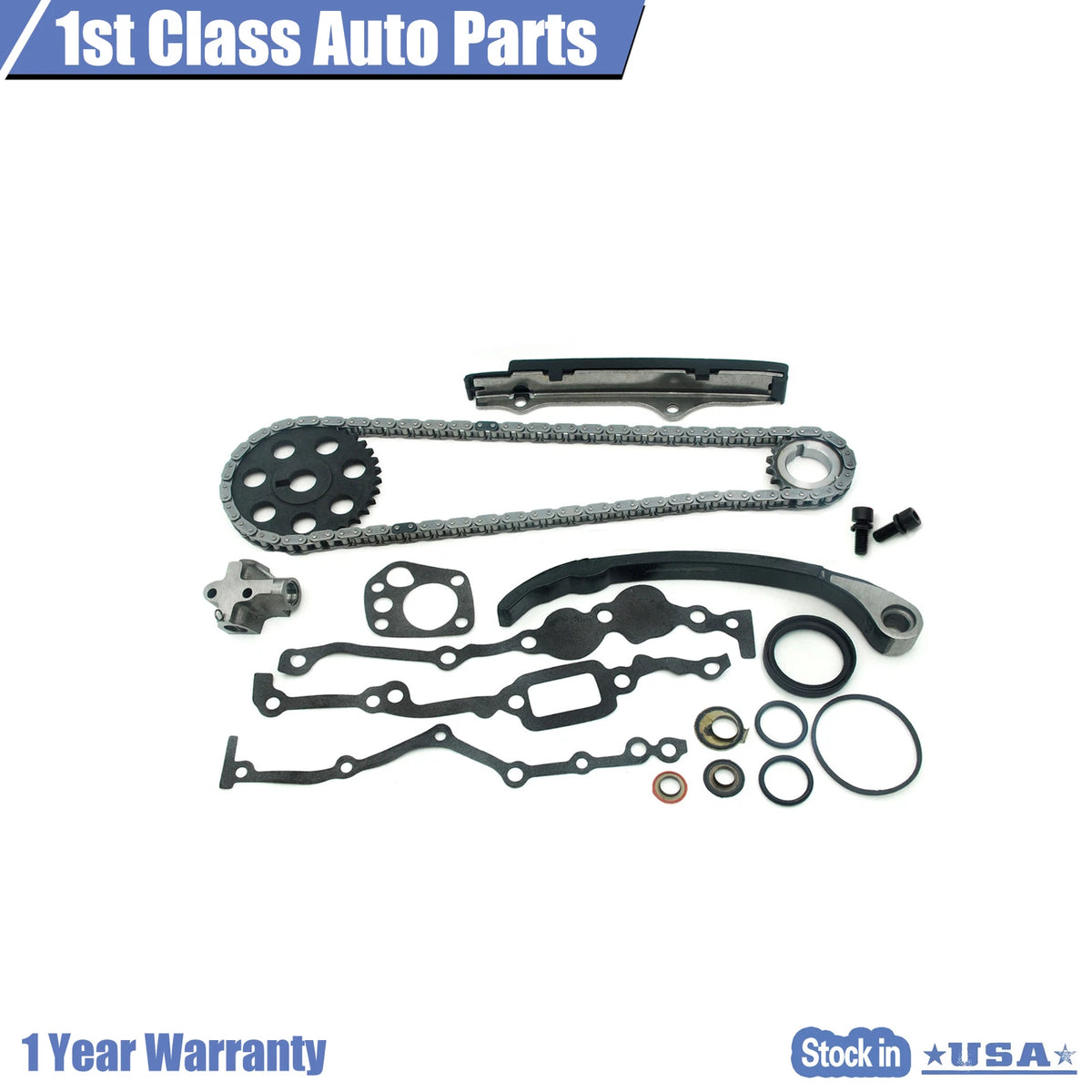 Timing Chain Kit for Nissan 240SX D21 Pickup Stanza Axxess (1989–1997)