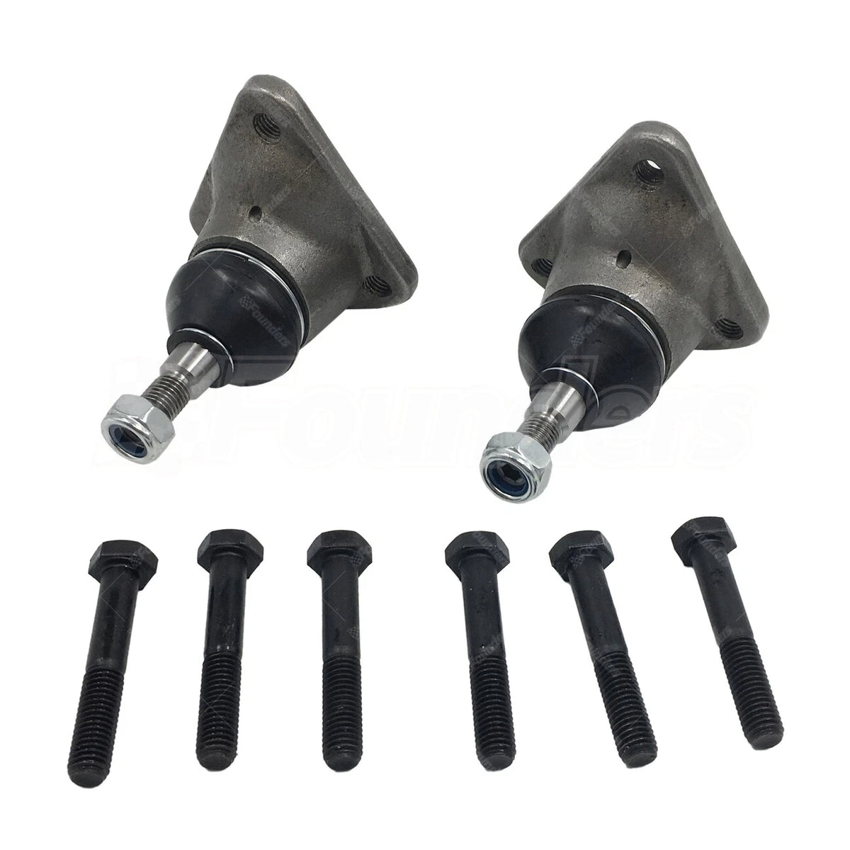 2X Ball Joint Pair with Bolts for VW Super Beetle Bug (1302, 1971–1979)