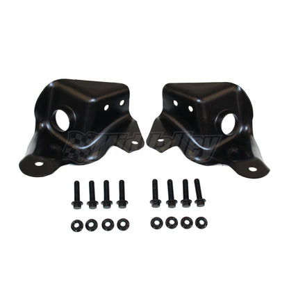 Set of 2 Suspension Radius Arm Brackets for Ford Bronco F100 F150 (1970–1996)