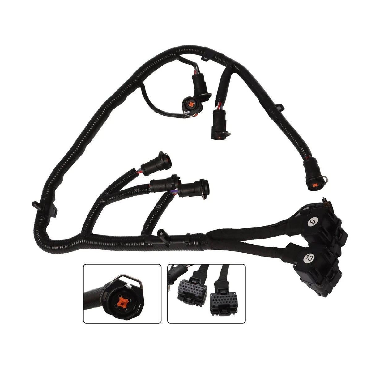 Fuel Engine Wiring Harness for Ford Super Duty F250 F350 F450 F550 (2003–2007)