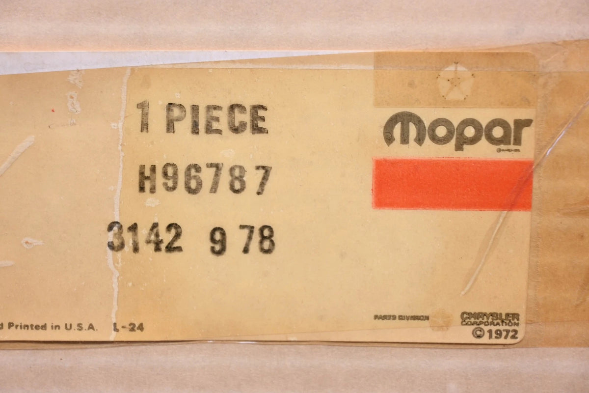 Mopar H96787 Master Brake Cylinder for (NOS)