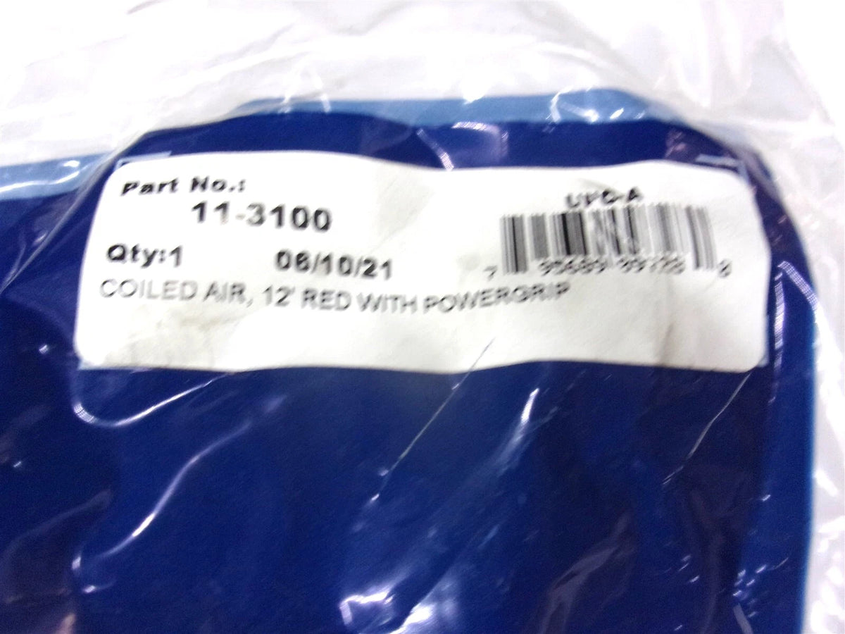 11-3100 Phillips Power Grip Coiled Air Brake Hose for Emergency (12')