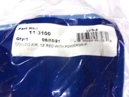 11-3100 Phillips Power Grip Coiled Air Brake Hose for Emergency (12')