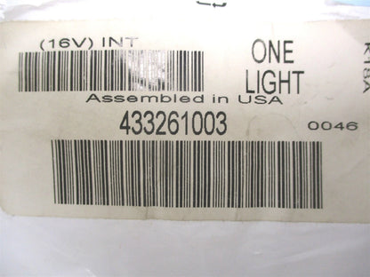 4" Backup Light with Sealed Connector for International (OEM 433261003)