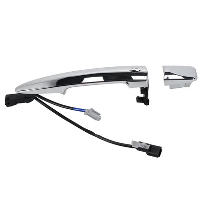Front Right Exterior Door Handle for Nissan Leaf S SL SV (2011–2019) Silver