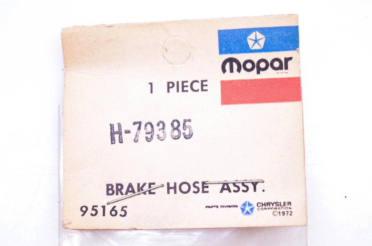 Brake Hose for Mopar (H79385, H-79385, 95165)