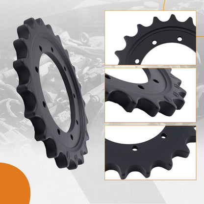Drive Sprocket for Kubota KX033-4 U35-S2 (RC788-14430, RC417-14430) Steel