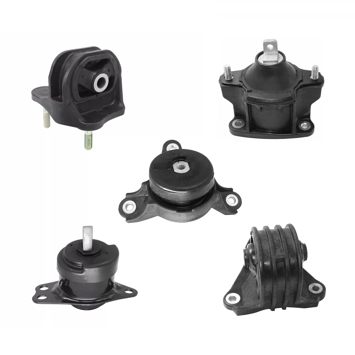 5PCS Engine & Transmission Motor Mounts for Honda Accord 2013–2017 2.4L DOHC