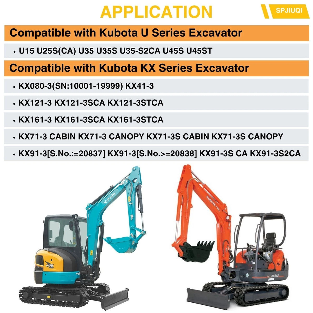 Starter Switch RC411-53964 for Kubota Excavator U15 U25S U35 U45ST (2000–2023)