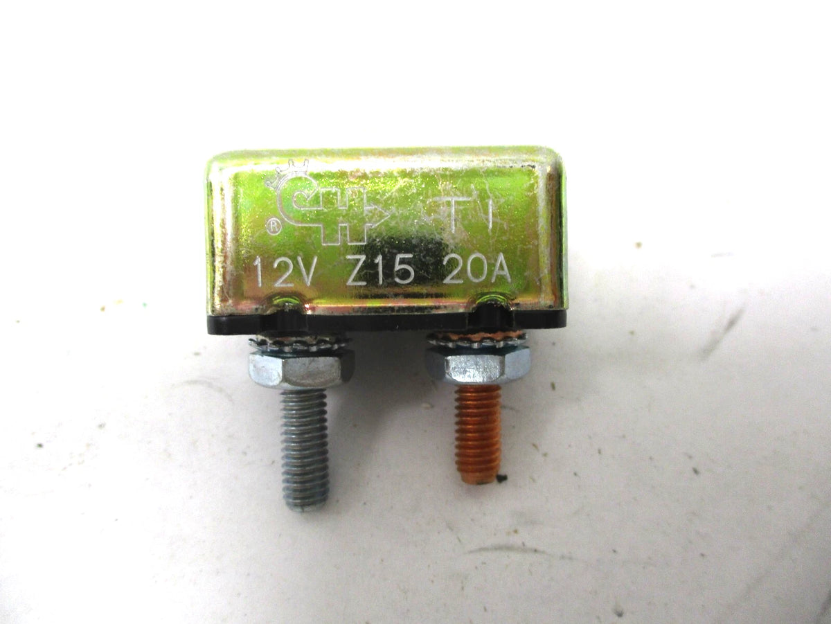Set of 2 Circuit Breakers for Cole Hersee (12V 20A) 30056-20-BX 30056-20