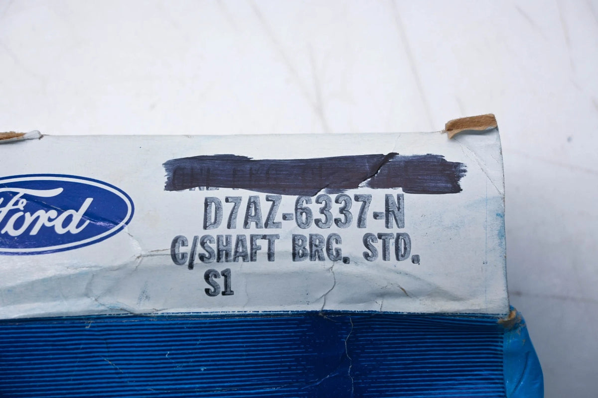 Crankshaft Main Bearing Kit D7AZ-6337-N for Ford (NOS)