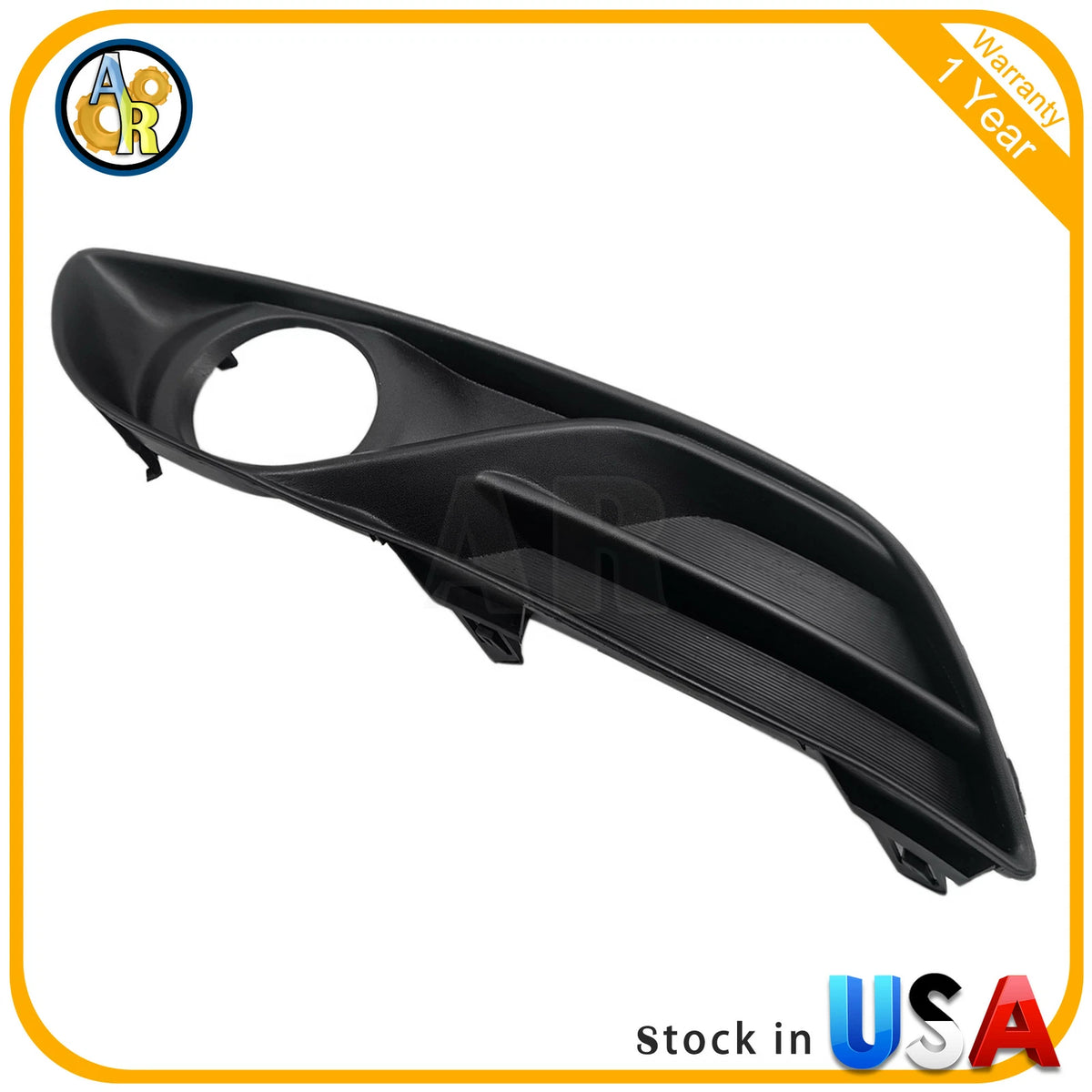 Fog Lamp Cover for Nissan Sentra (2013–2015) Left Driver Side w/Hole