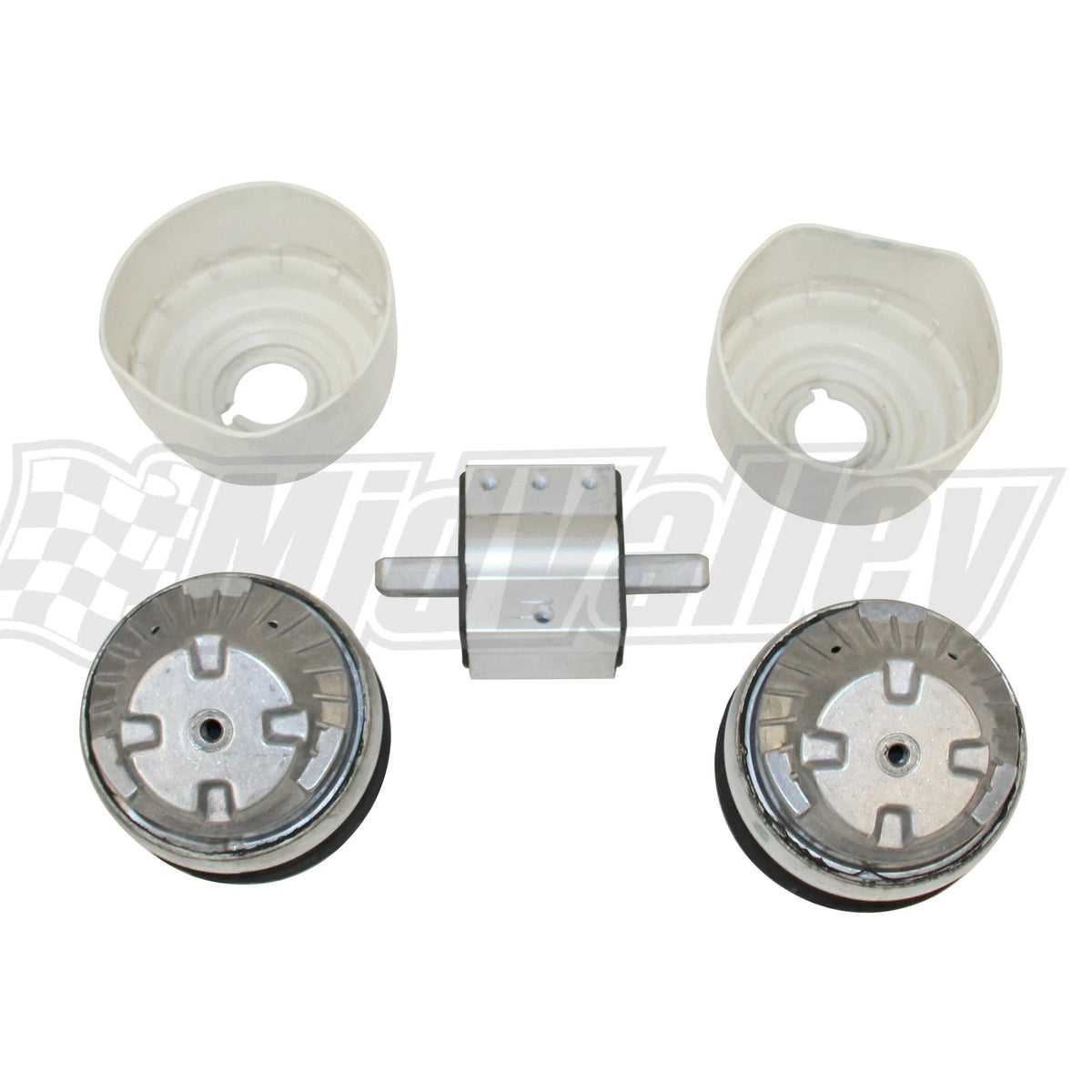 Set of 2 Engine Motor Transmission Mounts for Mercedes Benz W203 (2001–2005)