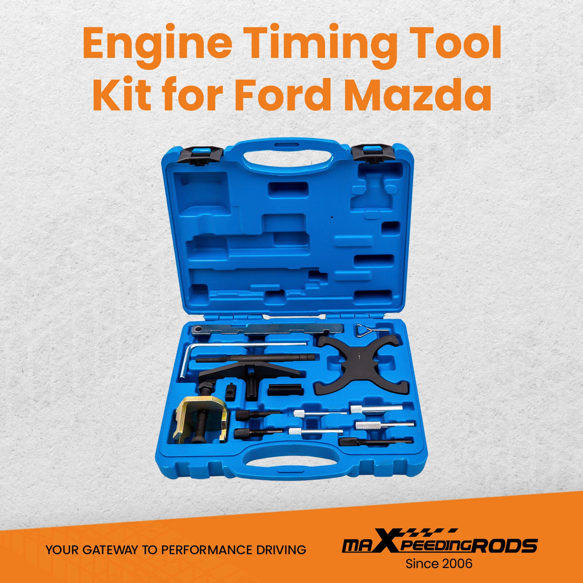 Engine Timing Tool Kit for Ford Fusion (2006–2012) - Camshaft & Flywheel Locking
