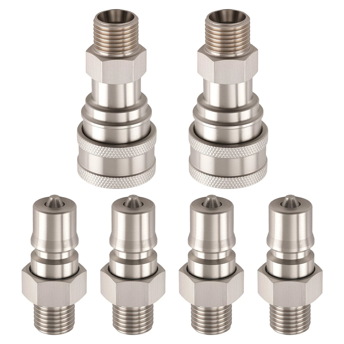 Hydraulic Fitting Set of 6 for Mini Excavator AGT M14-M16