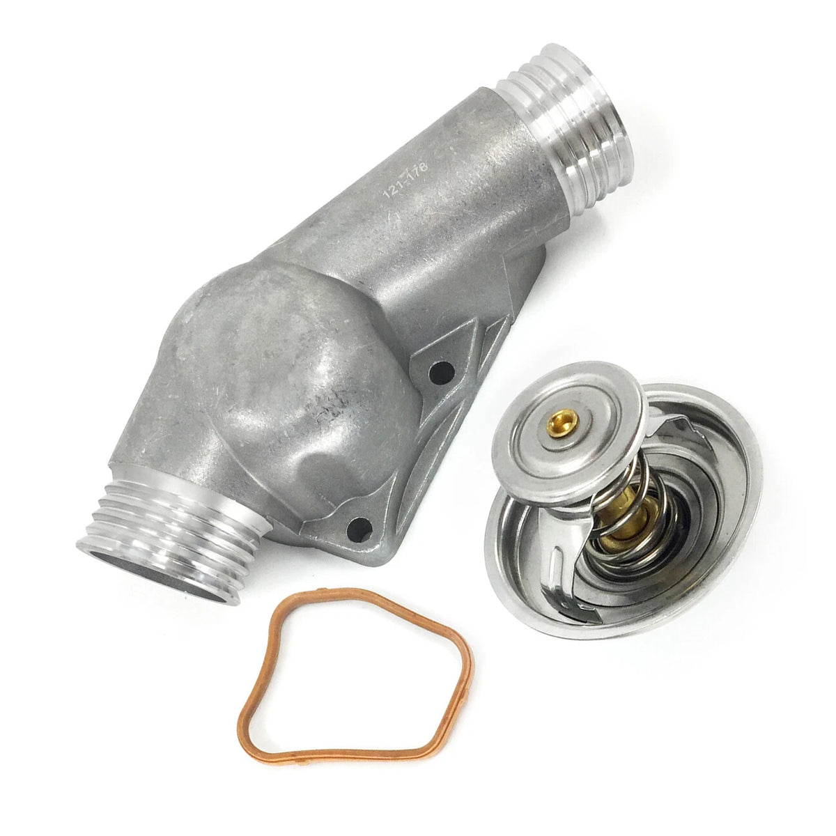Aluminum Thermostat with Housing Kit for BMW 323i 325i 328i 525i (1998–2006) 11537511580