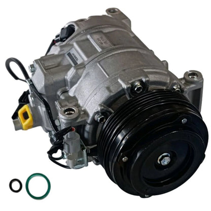AC Compressor w/4-Groove for BMW F07 550i GT F12 F13 650i F01 F02 X5 X6 (2010–2017) CO29118C