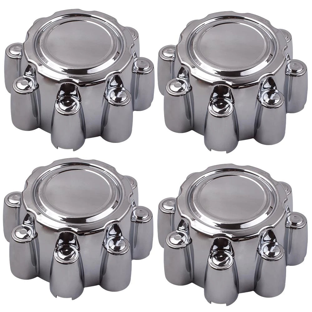Set of 4 Chrome Center Caps for Ford Excursion F250 F350 (2000–2005) C3338