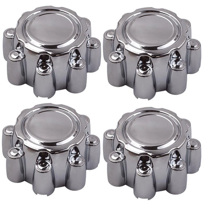 Set of 4 Chrome Center Caps for Ford Excursion F250 F350 (2000–2005) C3338