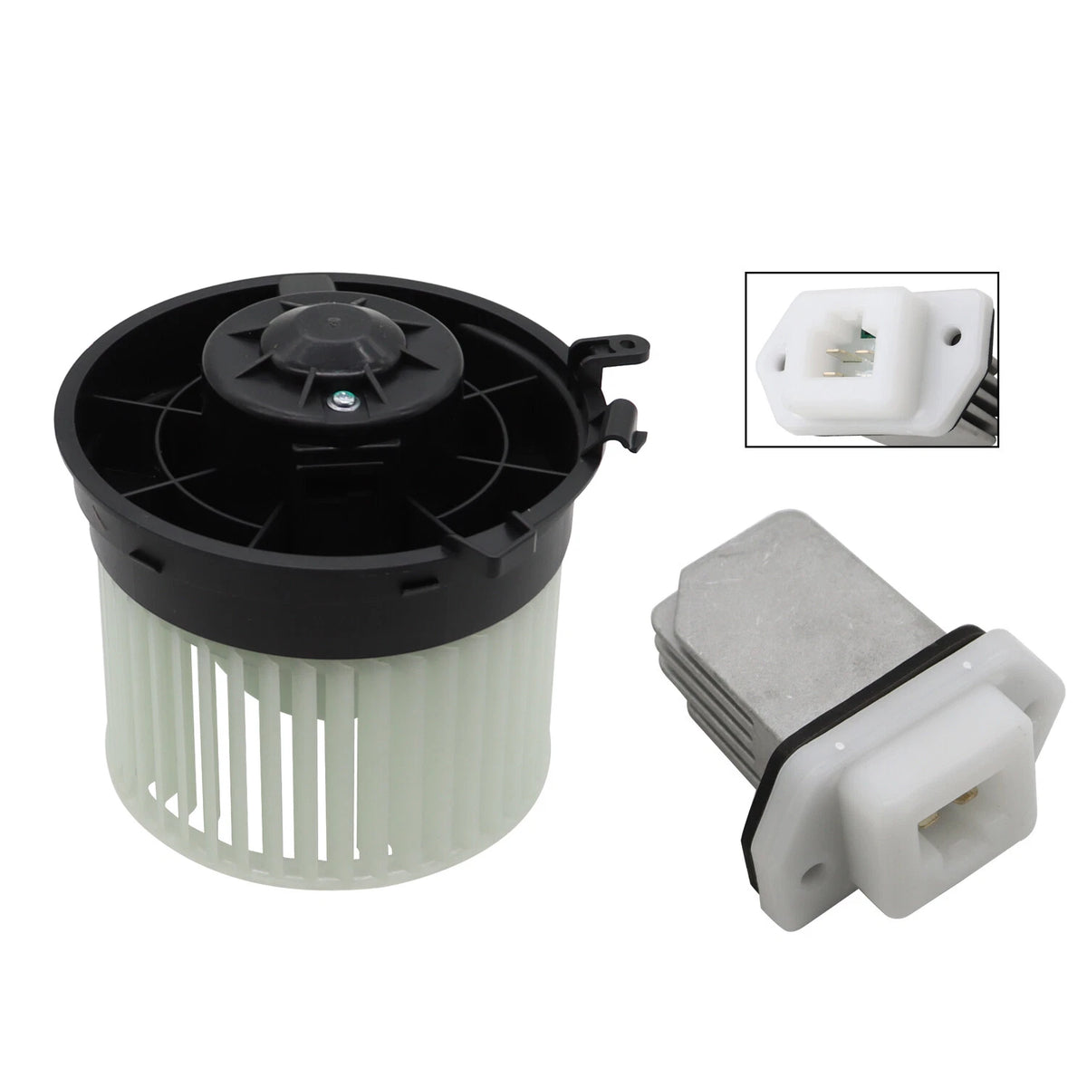 A/C Heater Blower Motor & Resistor for Nissan Rogue (2008–2013) & Sentra (2007–2012)