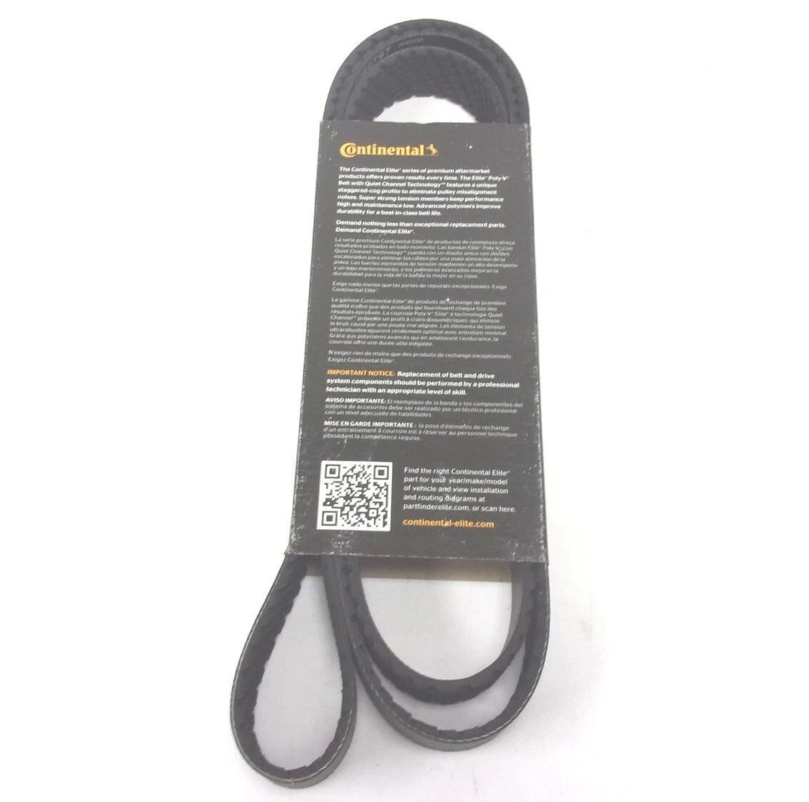 Serpentine Poly-V Belt 8PK2025 for Continental Elite (4080797)