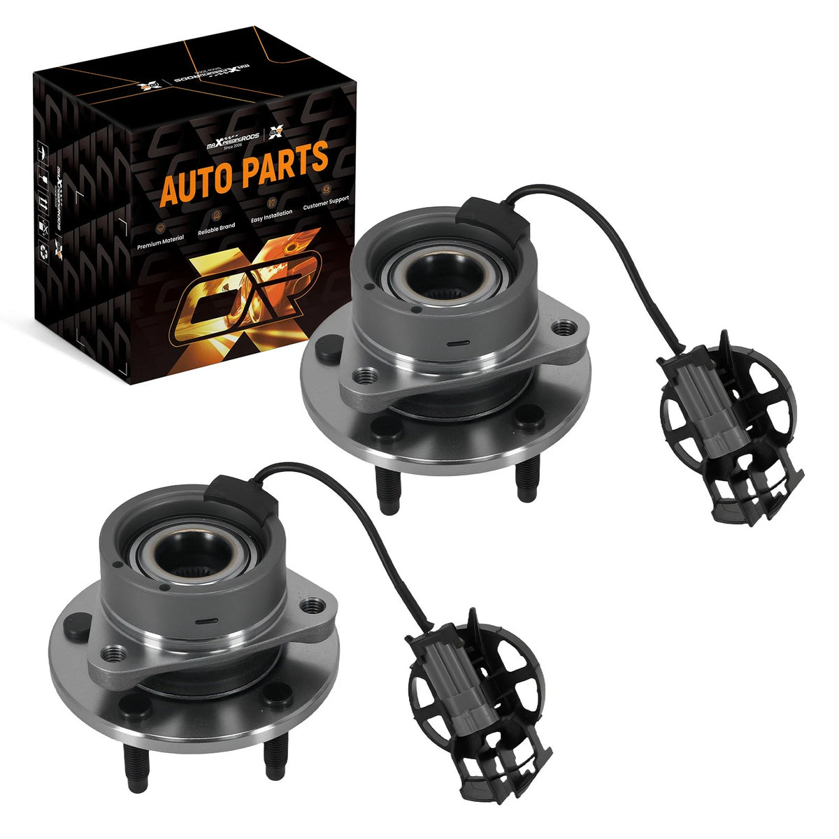 Set of 2 Front LH RH Wheel Hub Assembly for Chevrolet HHR (2006–2011) 513206