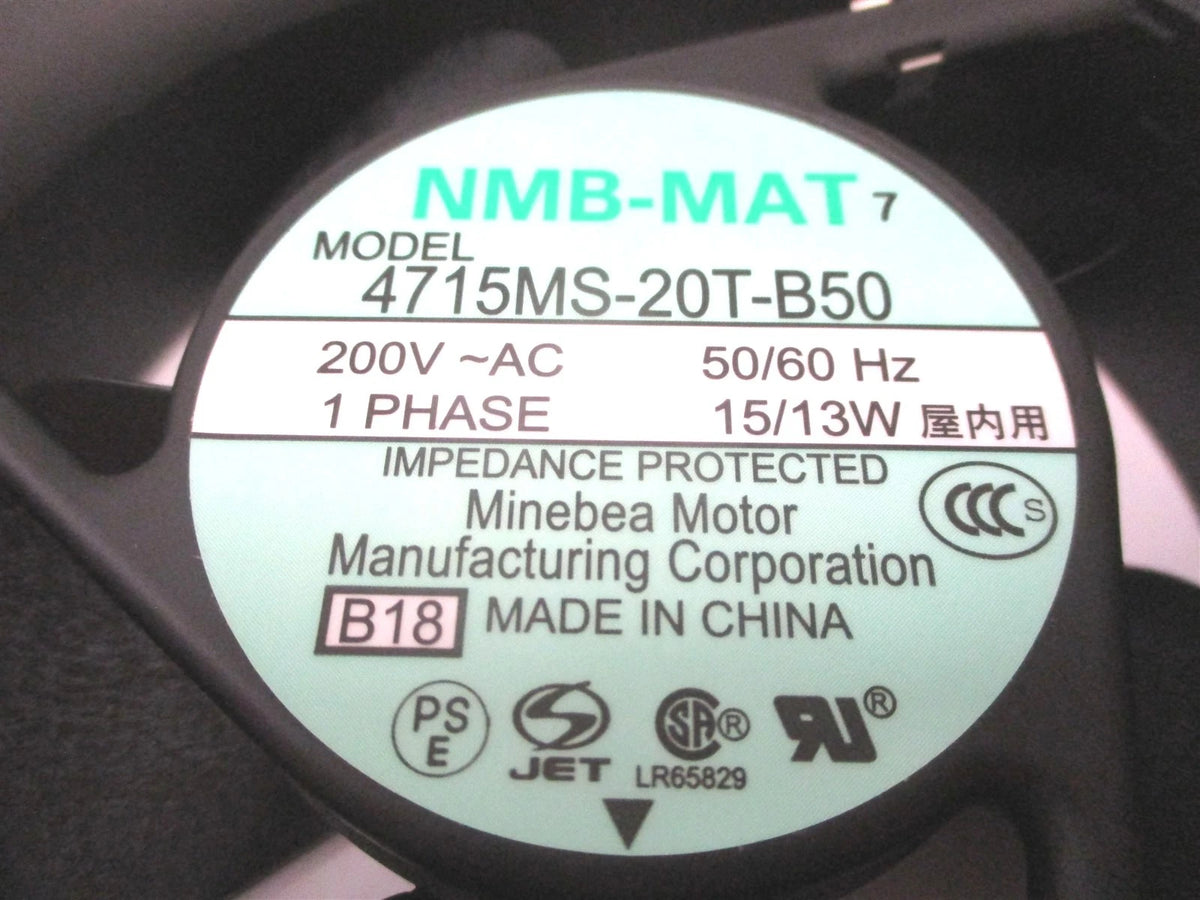 Miller Electric Fan Motor 200V 50/60Hz 4715MS-20T-B50 for unspecified model