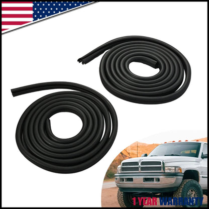 2Pcs Door Weatherstrip Seal for Dodge Ram 1500 2500 3500 (1994–2002) 55276286AA