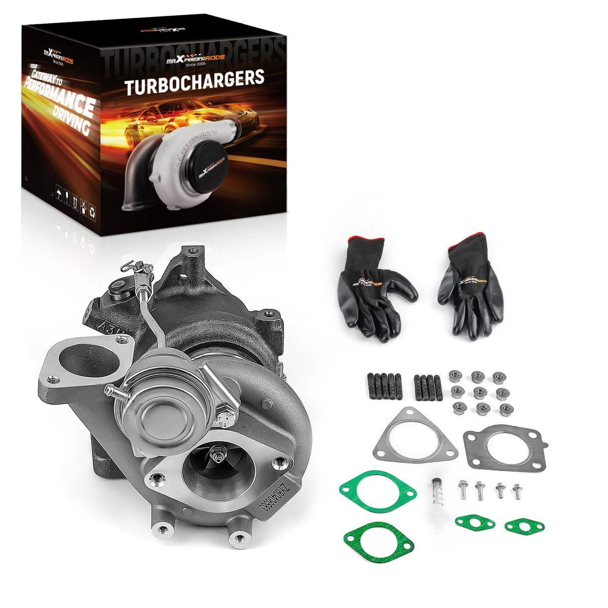 Turbocharger for Nissan Juke (2010–2016) 1.6 MR16DDT 49335-00850 144111KC0E