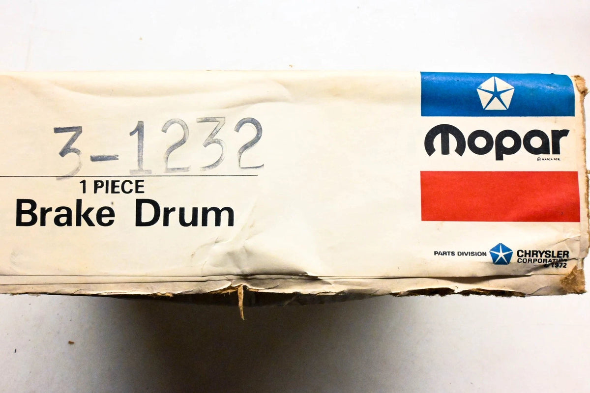 Mopar 3-1232 Brake Drum for