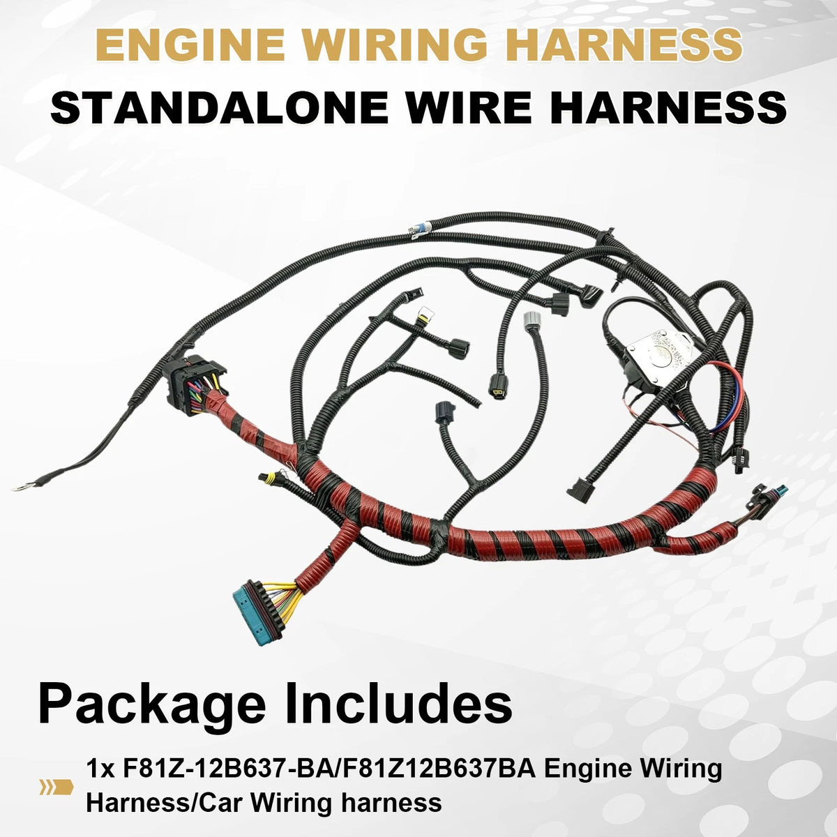 Engine Wiring Harness for Ford Super Duty (1999) F81Z-12B637-BA