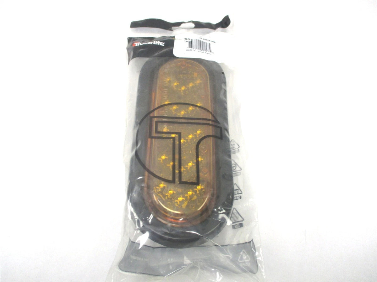 Truck-Lite 60 Series LED Yellow Oval Turn Signal Light for Truck (60080Y)