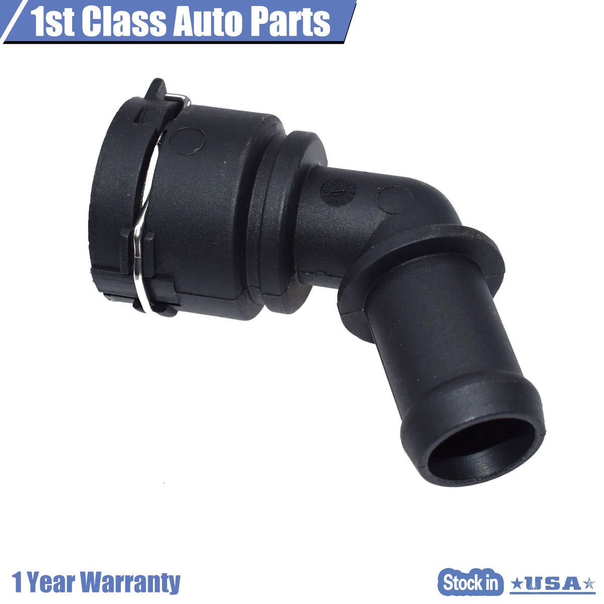 Cooling Hose Connector for VW Beetle Golf Jetta Passat (1999–2016) 1J0122291D